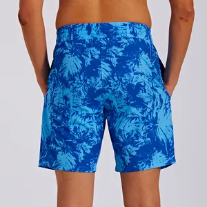 新品定制自有标志印花泳装男士沙滩装夏季内衣