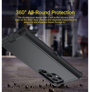 Funda Protectora Resistente y Delgada para Samsung A57 A27 A37 A07 A36 A56 A26, Color <span class=keywords><strong>Azul</strong></span>, <span class=keywords><strong>Negro</strong></span>, Transparente, Híbrida de PC y TPU - Product Image 6