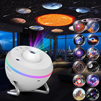Projecteur Galaxy, 13 en 1 Étoile Planétarium Veilleuse Lampe Plafond Espace Ciel Étoilé Projecteur