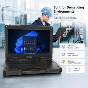 Getac X600 15.6 Inch Fully Rugged <b>Laptop</b> X500 Upgrade Core I7 Industrial Notebook for Outdoor Field Work Processor <b>Laptop</b> - Product Image 1
