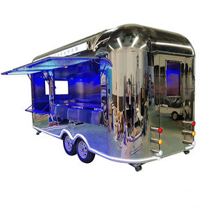 Carrito de Venta de Acero Inoxidable Airstyle con Superficie Pulida para Eventos Urbanos de Comida - Product Image 5