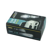 Boîtes d'emballage en carton blanc personnalisées en gros avec éclairage LED, dossiers en papier laminé mat pour cosmétiques et éclairage LED automobile