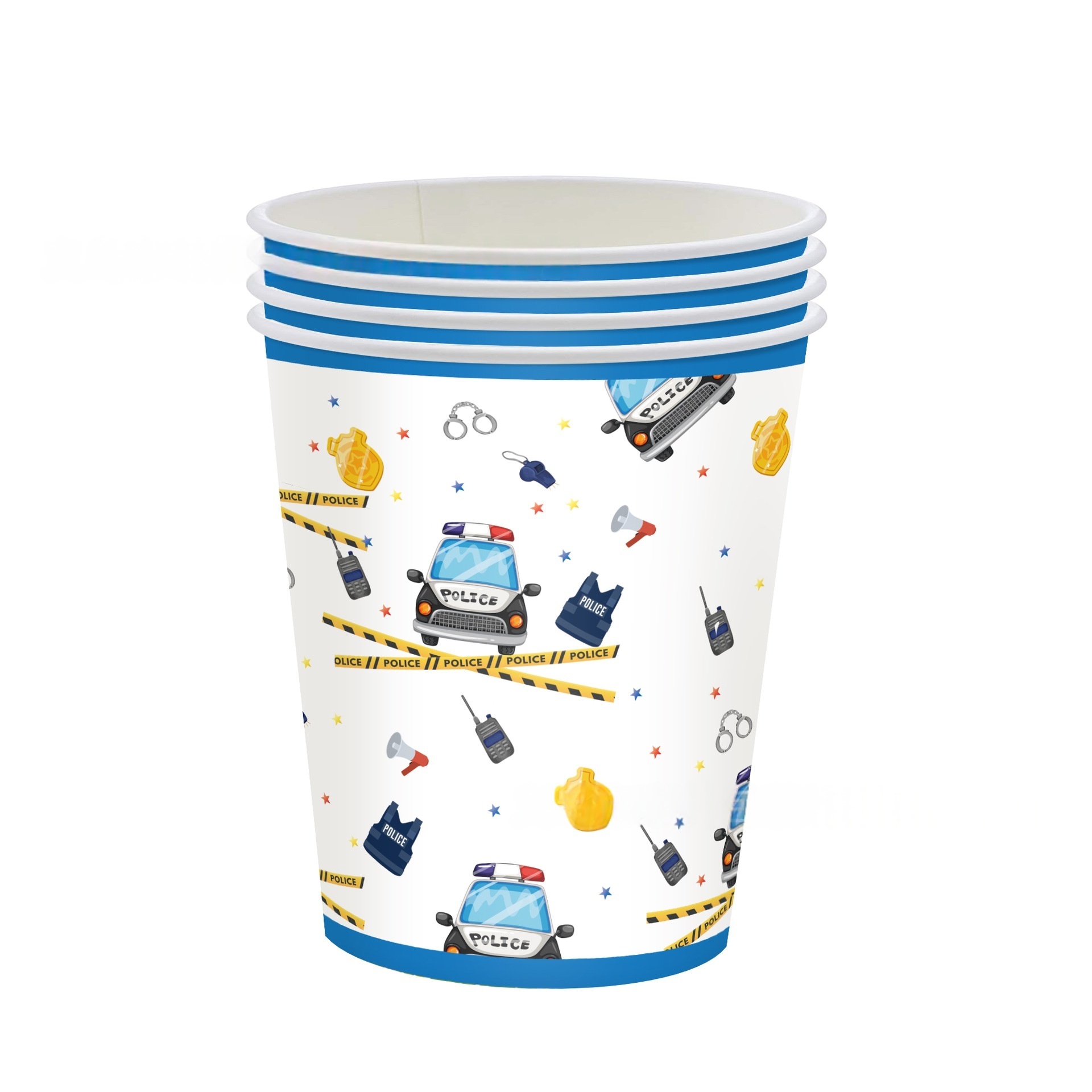 vaso de papel azul * 20 unidades