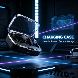 Boîte de charge de voyage compatible avec les lunettes intelligentes - Product Image 4