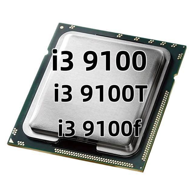 Factory Hot Sales Used Original Computer CPU I3-9100F 3.60 GHz LGA 1151 Desktop Processor Non-Virtualization Technology