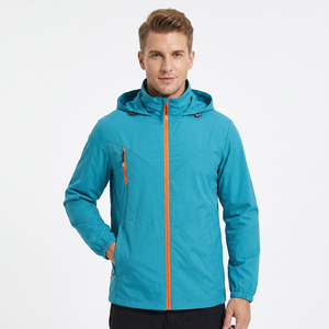 Chaqueta Acolchada para Hombre, con Capucha, Resistente al Viento, Impermeable, Transpirable, Talla Grande, Color Sólido, Cierre de Cremallera, Informal, para Invierno, de Material Genuino - Product Image 4