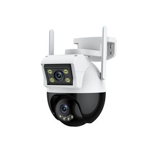 Cámara IP PTZ WiFi Inalámbrica de Doble Lente OEM, Vigilancia de Seguridad para Exteriores, Resistente al Agua IP66, Montaje en Pared o Techo - Product Image 3