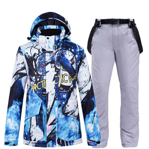 Combinaison <span class=keywords><strong>de</strong></span> <span class=keywords><strong>ski</strong></span> pour <span class=keywords><strong>homme</strong></span>, planche simple ou double, <span class=keywords><strong>grande</strong></span> <span class=keywords><strong>taille</strong></span> chinoise, hiver, épaisse, respirante, 100% polyester, <span class=keywords><strong>ski</strong></span> du nord-est - Product Image 4