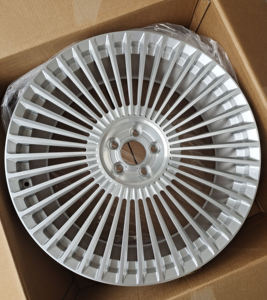 Jantes forgées sur mesure 22 24 26 pouces avec capuchons flottants, finition argent brossé, 5x120 6x139.7 5x130 pour Mercedes <span class=keywords><strong>AMG</strong></span> Maybach S BMW X5 X6 X7 SUV - Product Image 3