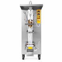 Machine de production d'eau en sachet à prix d'usine avec remplissage, scellage et découpe automatiques pour l'emballage d'eau purifiée