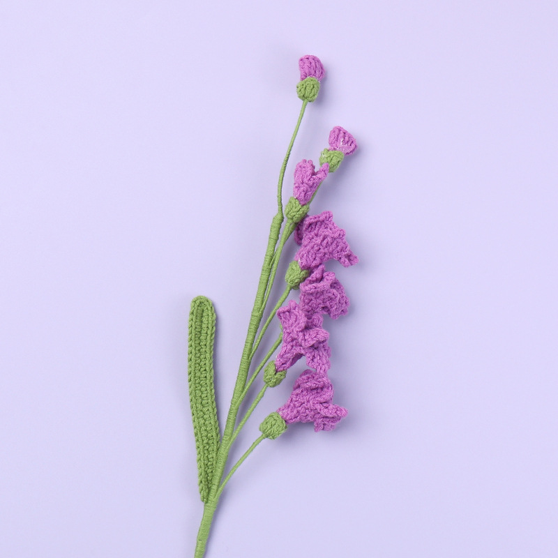 Moe four freesia-7 flowers-purple