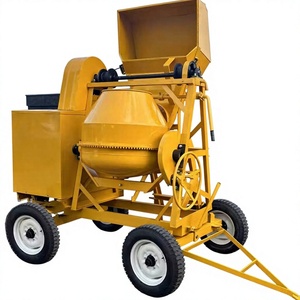 Bétonnière diesel avec trémie, bétonnière robuste pour travaux lourds, à vendre - Product Image 4