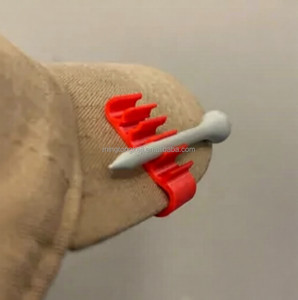 Clip de casquette de golf imprimé en 3D - Léger et durable, attache sécurisée au bord de la casquette avec porte-marqueur de balle, accès facile - Product Image 4