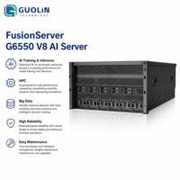 Server Komputasi Performa Tinggi FusionServer G6550 V8 6U 10 Dual-Width GPU PCIe 5.0 Laris Terjual