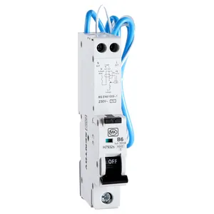 MK SENTRY Bán Chạy RCBO 6A 230V B CURVE 30MA Mô-đun Đơn Loại A MINI 6KA RCD RCBO