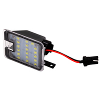 SUNKIA 2 pièces/lot Ultra lumineux 18 SMD LED rétroviseur latéral Pudlle lumières pour Ford Focus III/Kuga/Escape/Mondeo IV/c-max