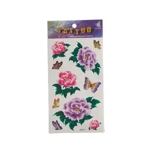 Tattoo Factory High Quality multi Designs Sticker Tattoo Water Transfer Wholesale Temporary Tattoo sticker