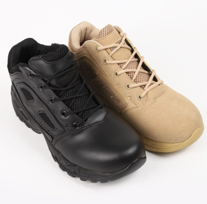 TST0109 Zapatos de Entrenamiento Black Desert, Zapatos de Caza, Senderismo y Trekking, Cuero Genuino, Ligeros, Impermeables, Antideslizantes - Product Image 2