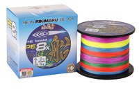 Senar Pancing Rikimaru 8X Braided PE, Senar Utama UHMWPE, 1000m Kekuatan Tinggi, Cocok untuk Memancing Tuna di Laut Dalam