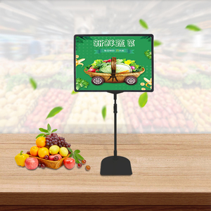 Đứng miễn phí kim loại khung Áp phích đứng thân thiện với môi biểu ngữ dấu hiệu hiển thị Rack với cho bền xây dựng - Product Image 2