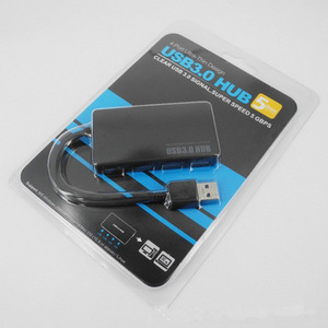 Usb3.0 Siêu Mỏng USB3.0HUB Một Điểm Bốn Hub 1 Cổng 3.0 + 3 Cổng 2.0 Giao Diện Truyền Tốc Độ Cao - Product Image 2