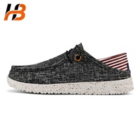 Chaussures décontractées légères Hebo pour hommes, chaussures décontractées pour hommes de haute qualité, mocassins pour hommes en gros, mocassins avec logo personnalisé