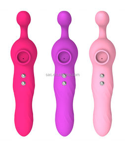SacKnove 2 Em 1 Vaginal <span class=keywords><strong>Rabbit</strong></span> <span class=keywords><strong>Sex</strong></span> Toys 7 Modo de Sucção 12 Velocidade Dupla Vibração Mamilo Mamilo Estimulação Mulheres Chupando Vibrador - Product Image 2