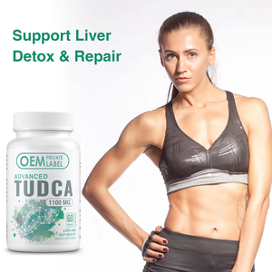 WELLBODY OEM/ODM 개인 라벨 공장 공급 할랄 천연 유기농 투드카 간 캡슐 지원 간 장 건강 지원 - Product Image 2