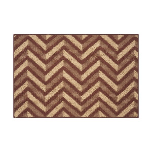 Tapis d'entrée <span class=keywords><strong>intérieur</strong></span> personnalisé OEM, antidérapant, anti-salissures, robuste, à motif chevron, pour l'entrée de la maison - Product Image 5