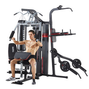 Ev çok spor salonu 4 istasyon çoklu spor ekipmanı çok fonksiyonlu istasyon Fitness eğitim makinesi - Product Image 2