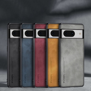 Funda Protectora de Lujo para Teléfono, de Piel de Oveja y Silicona, para Google <span class=keywords><strong>Pixel</strong></span> 10, 9A Pro, 8A, 7A, 10A, <span class=keywords><strong>Bumper</strong></span> Coque para Google <span class=keywords><strong>Pixel</strong></span> 11 XL - Product Image 1