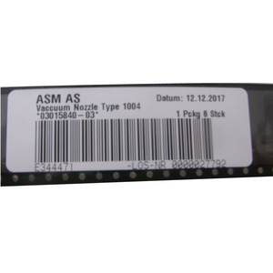 Machine de placement de composants SMD <span class=keywords><strong>Siemens</strong></span> ASM Siplace (<span class=keywords><strong>Siemens</strong></span>) avec buse SMT 1004 03015840-03, pièces électroniques, machine de fabrication d'aimants de réfrigérateur - Product Image 1