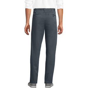 Pantalón Chino de Corte Clásico para Hombre, Pierna Recta, 100% Algodón, Tela Oxford Antiarrugas, Bolsillos Laterales, Ropa de Viaje - Product Image 2