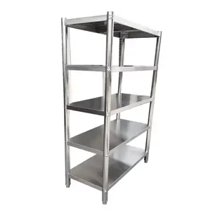 Scaffale commerciale di stoccaggio in acciaio inox piastra da cucina Rack con ottimo prezzo