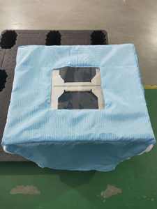 Cappe <span class=keywords><strong>in</strong></span> <span class=keywords><strong>tessuto</strong></span> antistatico ESD blu per portariviste smt pcb - Product Image 6