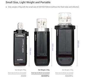 Flash professionnel extérieur Ad400 Pro <span class=keywords><strong>Ad400pro</strong></span> avec batterie Li-ion, monture TTL Bowens pour studio photo - Product Image 3