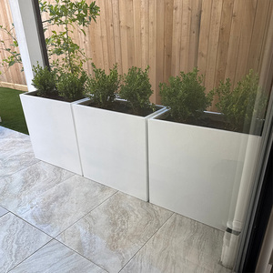 Jardinera de Aluminio Moderna y Duradera de Estilo Americano, Ecológica, para Plantas de Exterior, para Hogar, Jardín, Balcón, <span class=keywords><strong>Terraza</strong></span>, Comercial - Product Image 3