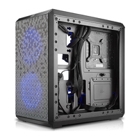 Refroidisseur Master — boîtier d'ordinateur, tour micro-atx, Q300L, avec panneau latéral Transparent en acrylique, coque RGB