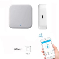 Puente de Control Remoto Inteligente G2 para Cerraduras, Hub Wifi con Conexión a Aplicación por Internet, Opción de Almacenamiento de Datos en la Nube TTlock