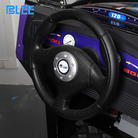Simulateur de Conduite HD à Monnayeur 2 Écrans, Jeu d'Arcade Palpitant de Course de Voitures 3D pour 2 Joueurs, Enfants et Adultes