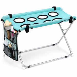 Lussuosa Amaca per Toelettatura Animali Domestici con Supporto Pieghevole in Acciaio Inox e ABS, Tavolo Multifunzione per Toelettatura e Bagno di Cani e Gatti - Product Image 1