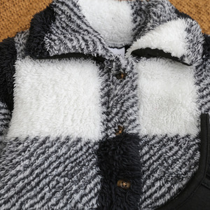 Mode coréenne nouveau automne et hiver filles deux pièces ensemble décontracté solide motif bébé costume manteau <span class=keywords><strong>Mao</strong></span> <span class=keywords><strong>Mao</strong></span> Condole robe - Product Image 3