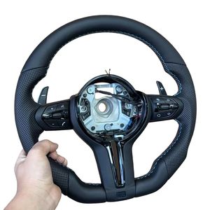 Volante de Cuero para Automóvil <span class=keywords><strong>BMW</strong></span> F30 F10 F12 F15 F36 F20 F22 F25 F32 F35 F84 M3 M5 E70 E90 M Sports, en Existencia - Product Image 2