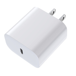 PD 20W เครื่องชาร์จประเภทซีอะแดปเตอร์ชาร์จเร็วมาตรฐานอเมริกันสีขาว - Product Image 1