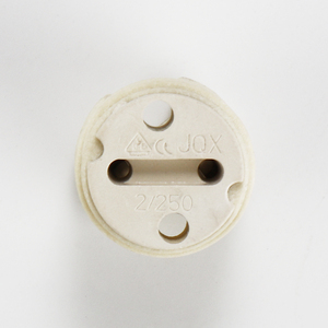 Portalámparas <span class=keywords><strong>G9</strong></span> de Cerámica <span class=keywords><strong>con</strong></span> Soporte, Lámpara de Baja Presión, Impermeable y Resistente a Altas Temperaturas - Product Image 3
