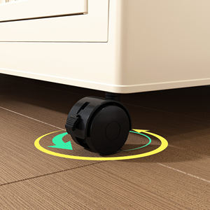 Armoire portable moderne de haute qualité en polypropylène, organisateur de rangement, 9 portes magnétiques, 9 cubes, 1 tringle de suspension, 6 cintres - Product Image 3