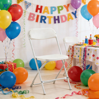 Chaise pliante portable en plastique et métal, idéale pour dortoir, bureau et usage quotidien – Vente en gros usine