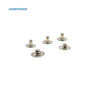 Medical Standard 4.2mm ECG electrode male Snap Button H65 Brass and Standard ECG 4.2 connector