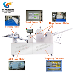 Nhà máy công nghệ mới tự động sầu riêng Bánh Pia Thiết bị làm bánh thịt xỉa dây chuyền sản xuất máy makiing Chất lượng cao - Product Image 3
