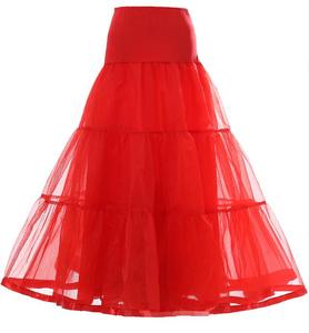 Ecowalson 100CM Long <span class=keywords><strong>Jupon</strong></span> À Volants Crinoline Vintage Mariage De Mariée pour Robes <span class=keywords><strong>Jupon</strong></span> Rockabilly <span class=keywords><strong>Tutu</strong></span> - Product Image 5